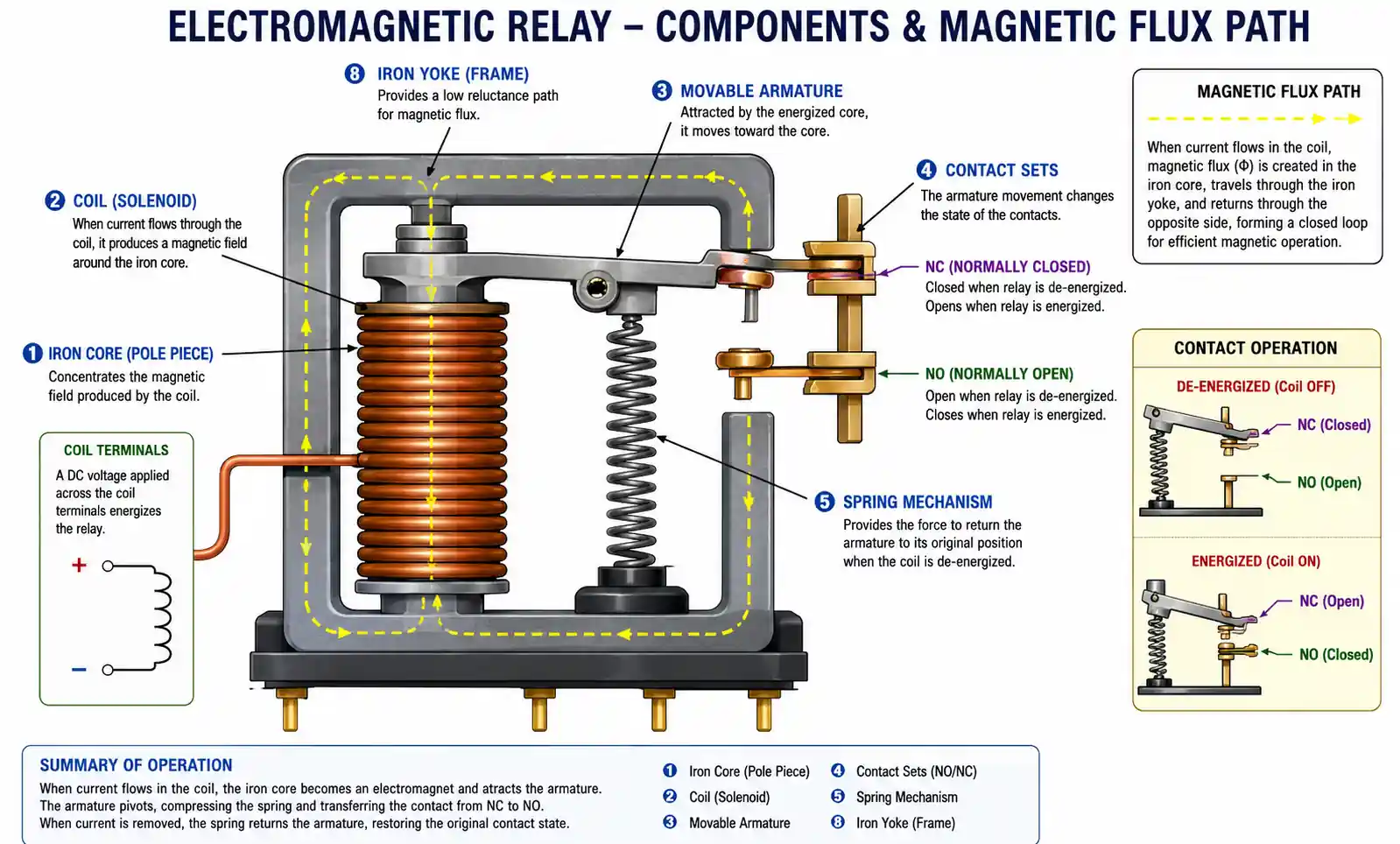 1-electromagnetic-relay-basic-components