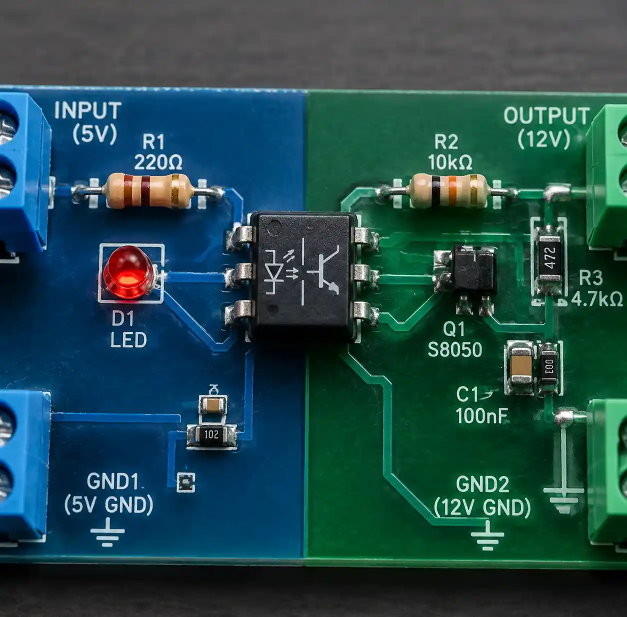 1-optocoupler-signal-isolation-circuit
