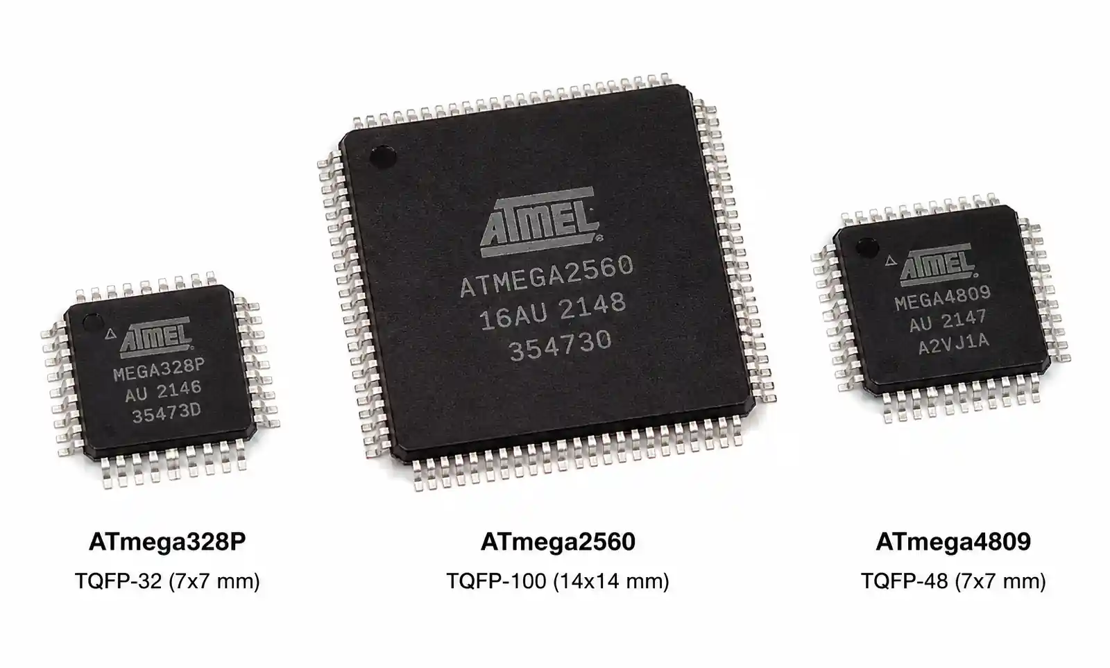 3-atmega328p-atmega2560-atmega4809-chips