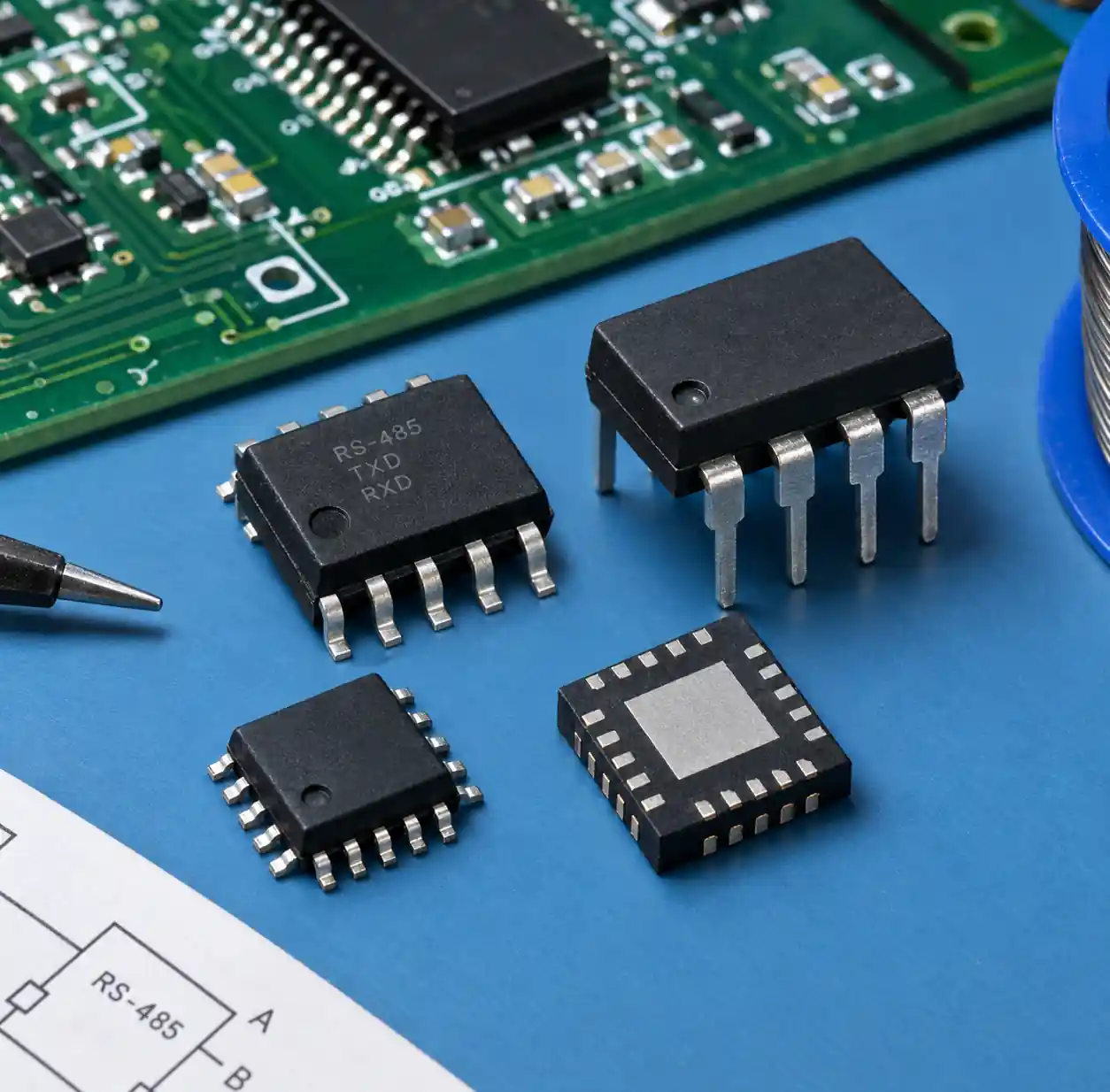3-rs485-transceiver-ic-package-types-soic-dip