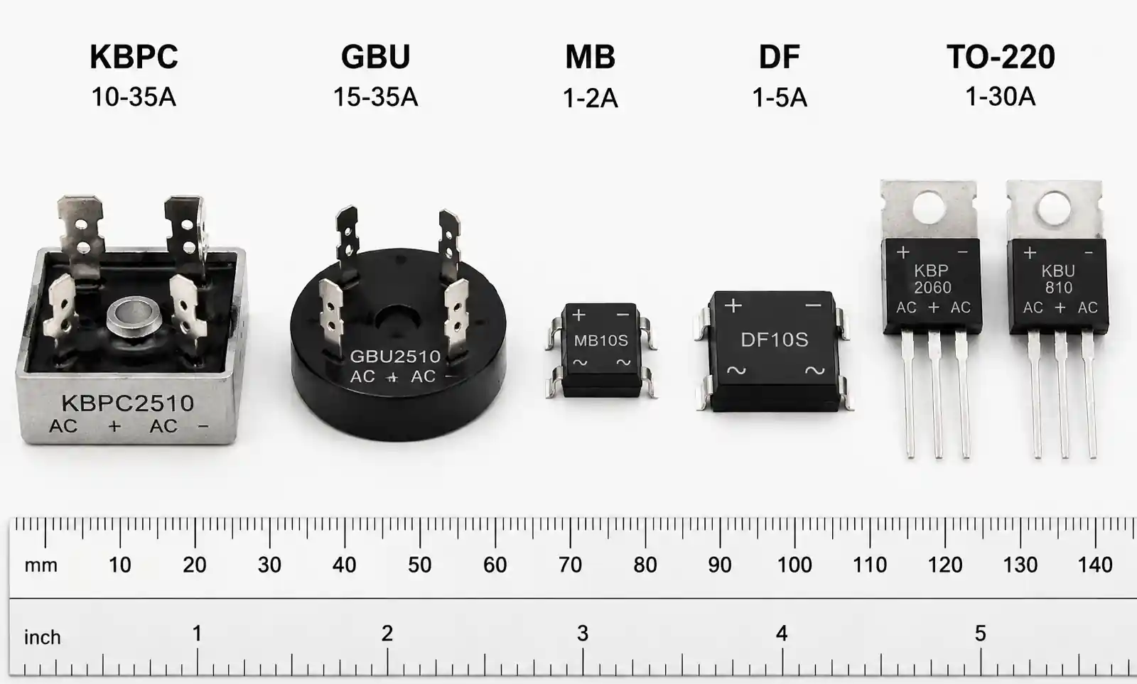 4-bridge-rectifier-package-types