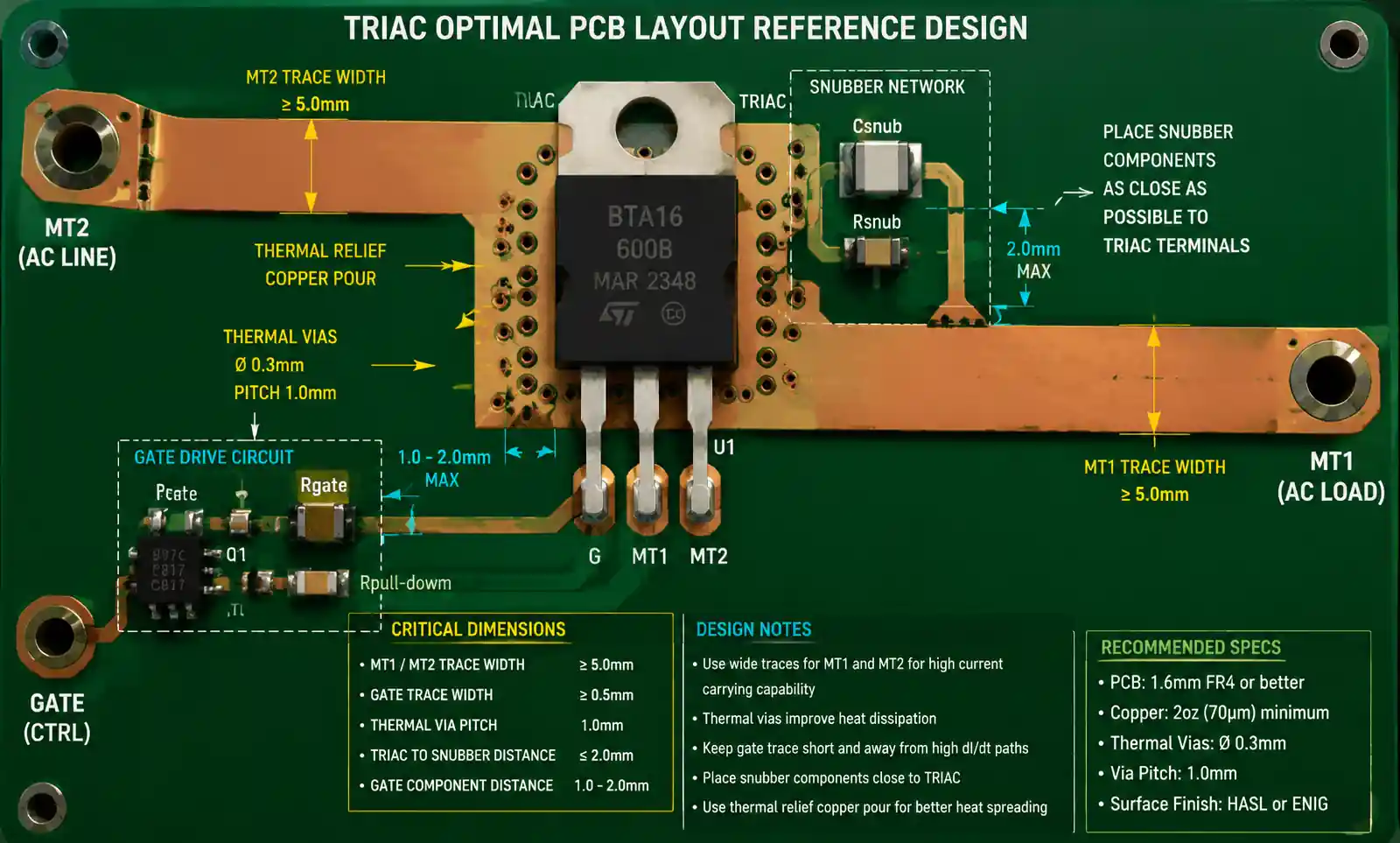 4-triac-pcb-layout-example
