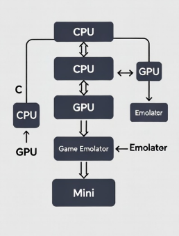 Game Emulator Processing Architecture
