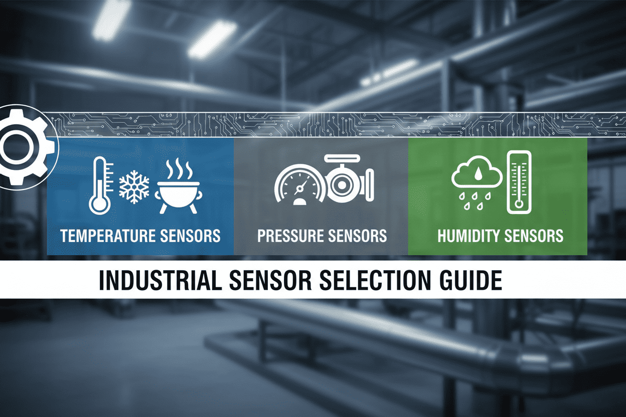 Industrial Sensor Selection Guide Banner