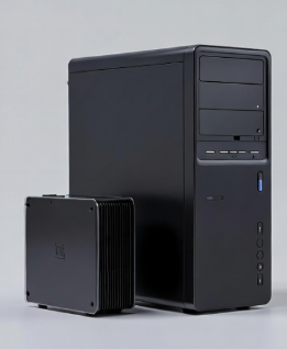 Mini PC vs Desktop System Size Comparison