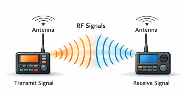RF Signal Transmission Principle