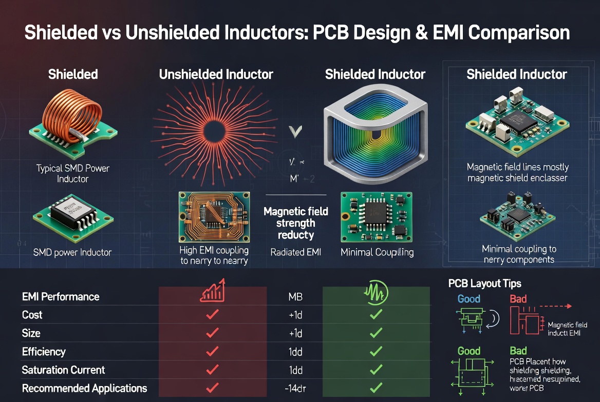 Shielded-vs-Unshielded-Inductor-PCB-Design-EMI-Comparison
