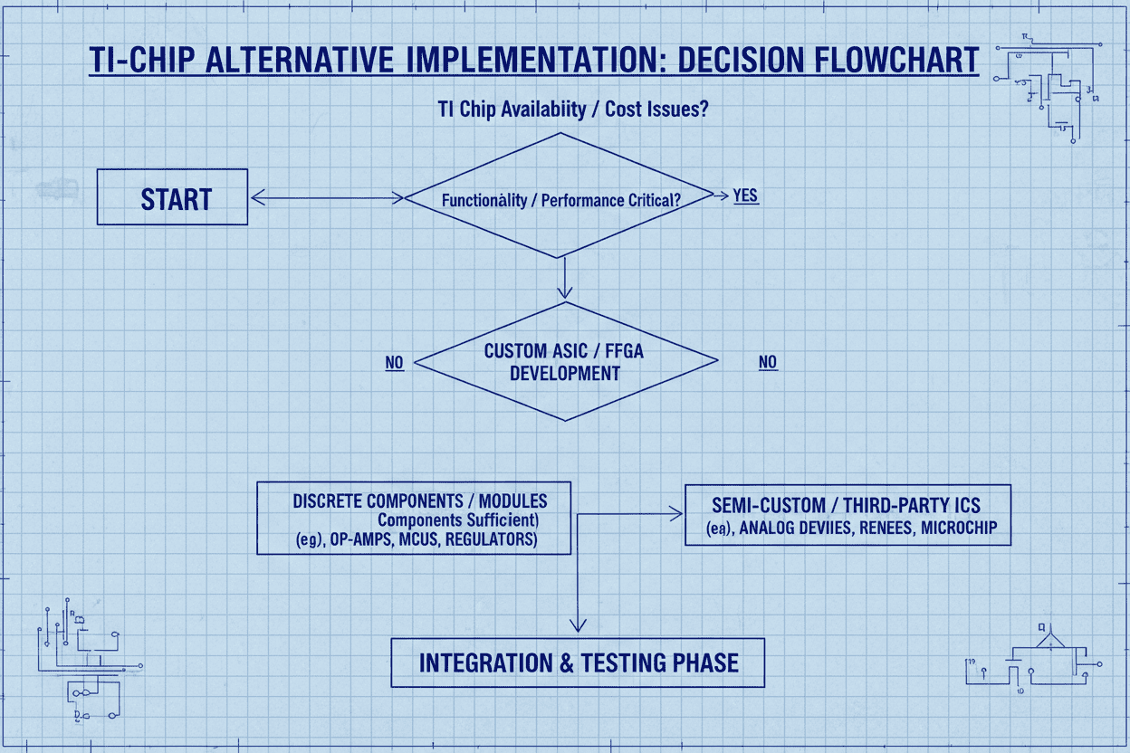 TI-chip-alternative-implementation-decision-flowchart-engineering