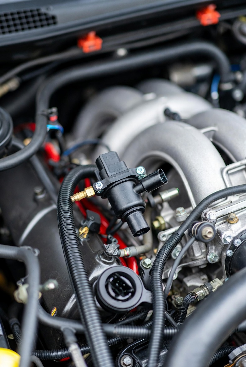 Typical MAP sensor installation in the engine bay