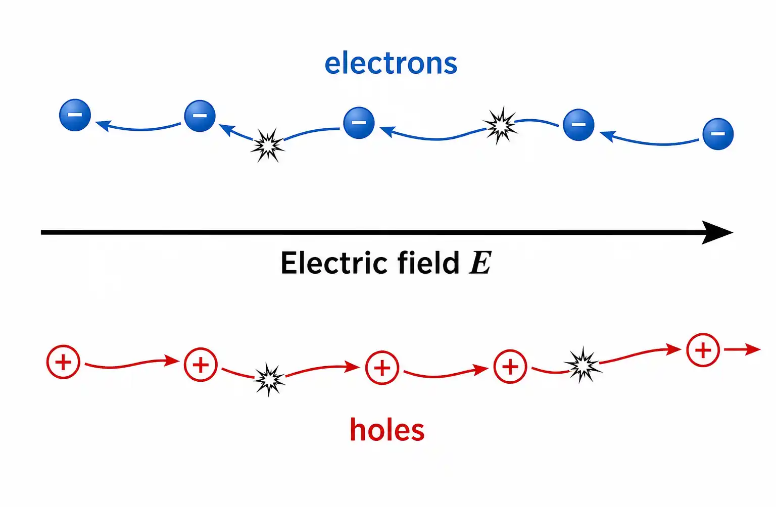 carrier-response-electric-field