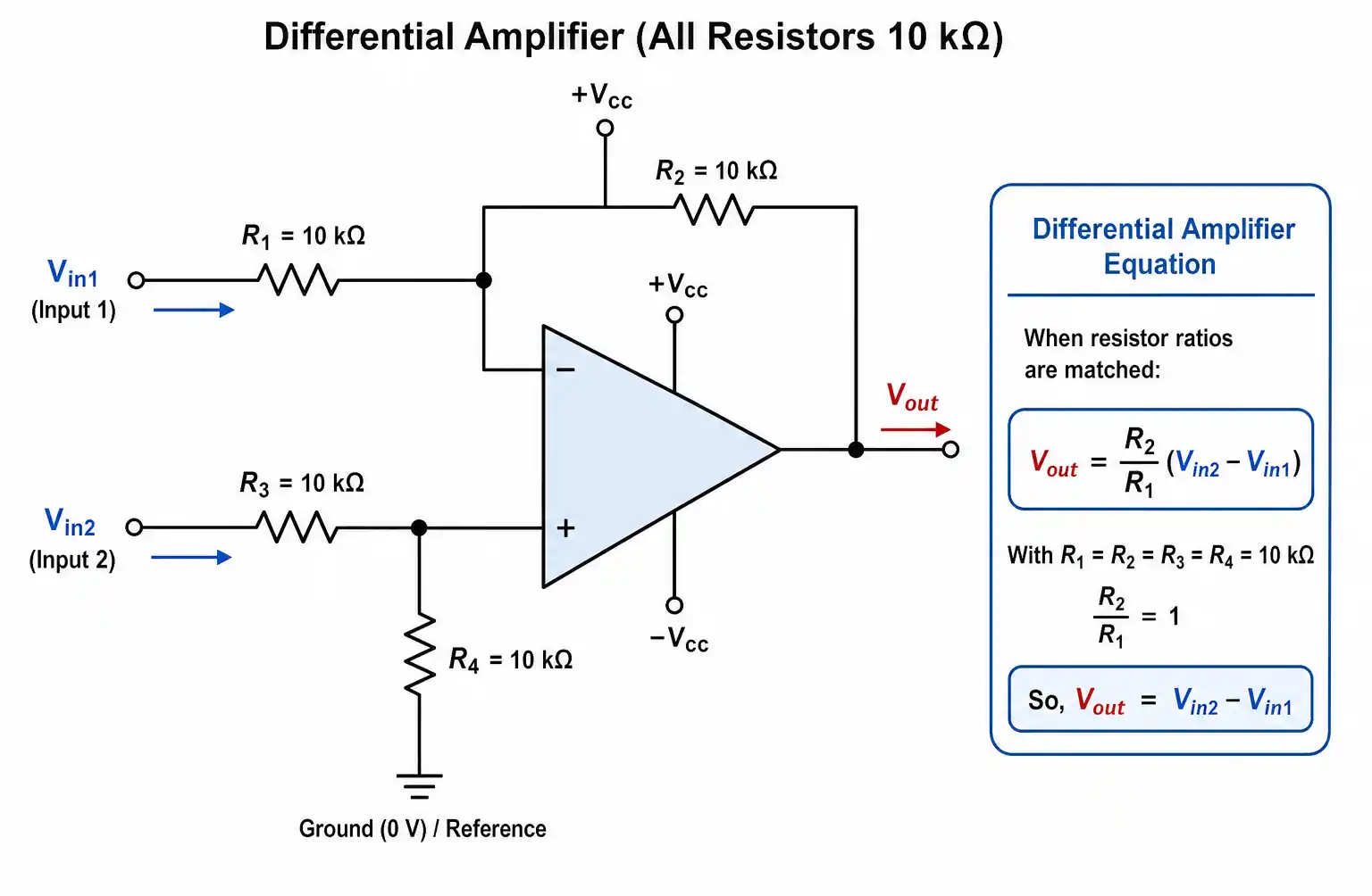 differential-amplifier-circuit